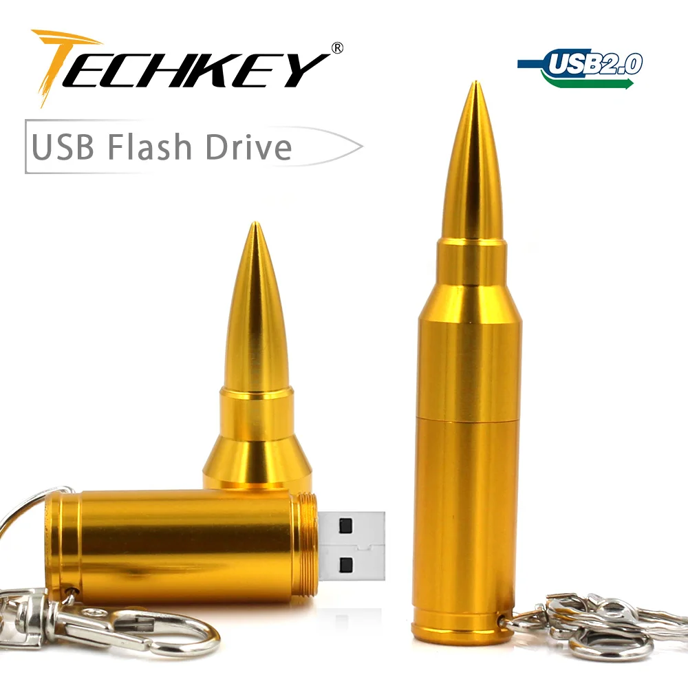 Новые 8 ГБ 16 32 64 флеш память usb накопитель в виде пули USB 2 0 накопители памяти