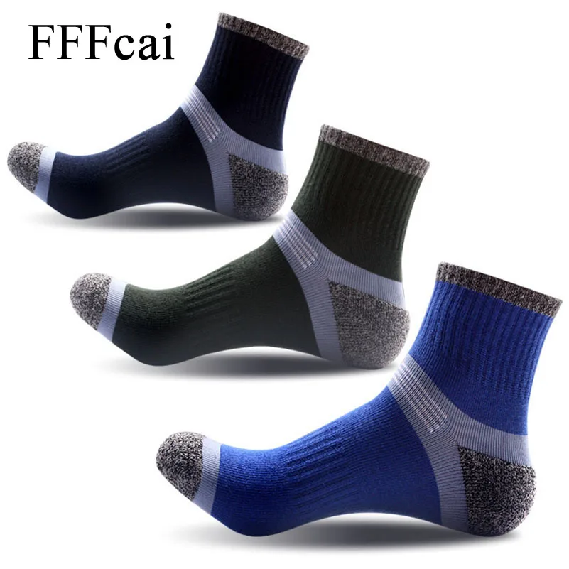 FFFcai 3 пары Новые мужские уличные спортивные футбольные баскетбольные походные