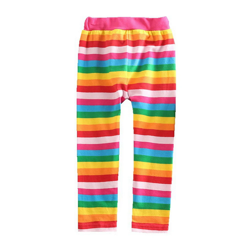 F5508-Colorful-2 JUXINSU/хлопковые длинные штаны для маленьких девочек; леггинсы с принтом «Мой Маленький Пони»; повседневные штаны на весну-лето; От 1 до 7 лет - Цвет: F5508-Colorful-2