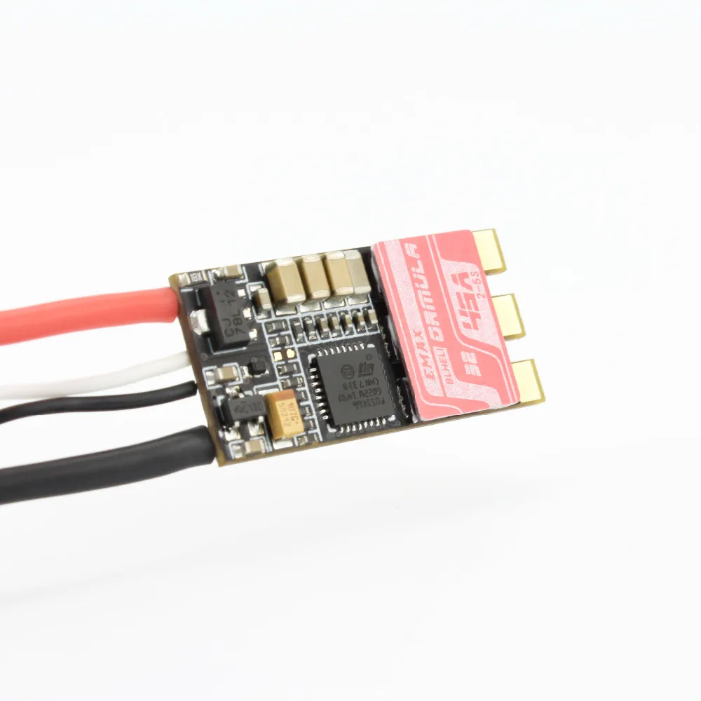 4 шт./лот EMAX Super Mini Ultra светильник BLHeli S DSHOT Bullet FPV ESC 45A Бесщеточный Регулятор