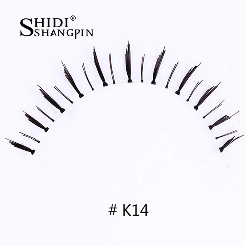 5 пар прозрачных накладных ресниц Lahes натуральные длинные ресницы ручной работы