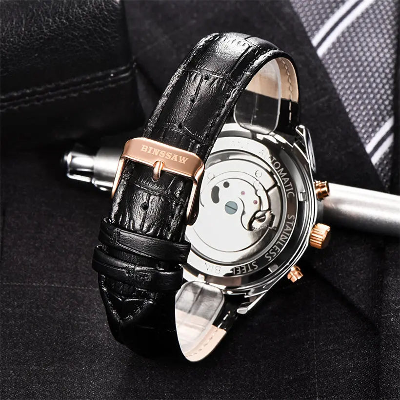 Uhren манер Luxus Top Marke Neue Art Und Weise дизайнерский автоматический механизм Mannliche Armbanduhr