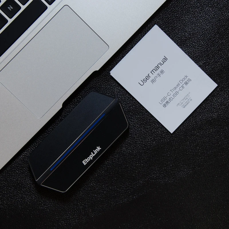 EtopLink 8в1 USB концентратор Многофункциональный USB-C с Type-C AUX 4K видео HD/VGA HDMI TF SD карта CF