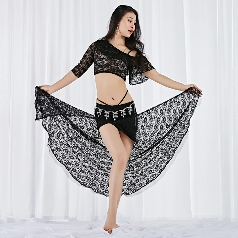 Женская юбка для танца живота Saxy длинное эластичное платье с открытыми плечами и