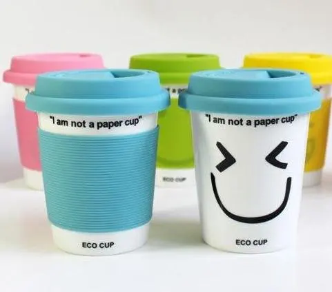 Высококачественная керамическая кружка чашка для воды офиса двухслойная