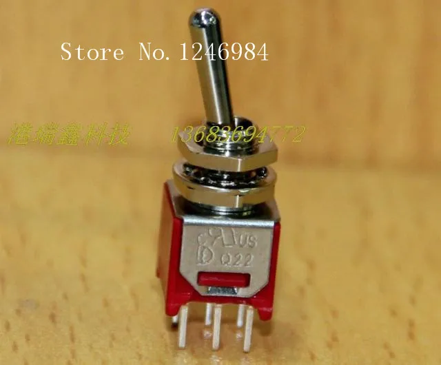 [SA]TS 5C pin двойной шестифутовый два транша M5.08 маленький переключатель Q22 Deli Wei 2MD1 50