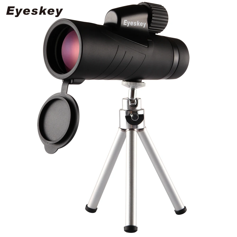 

Eyeskey ручной Монокуляр большой объектив водонепроницаемый телескоп качество для охоты Высокая мощность с оптикой призмы BaK4