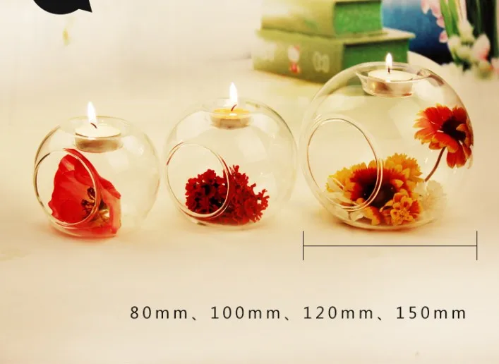 1PC Portable Hot Sale Classic Crystal Glass Candle Holder Wedding Bar Party Home Decor Candlestick LD 156 | Дом и сад
