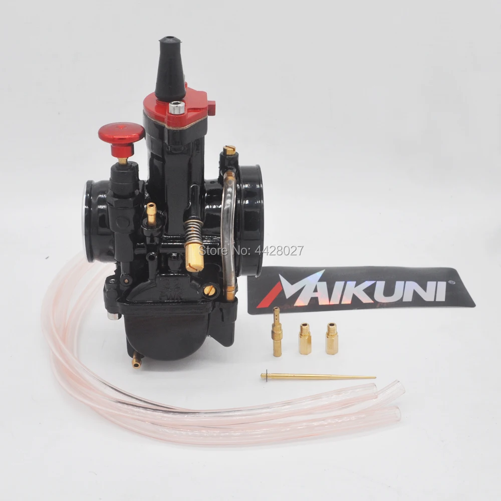 Универсальный черный карбюратор Mikuni Maikuni PWK запчасти для скутеров с Power Jet