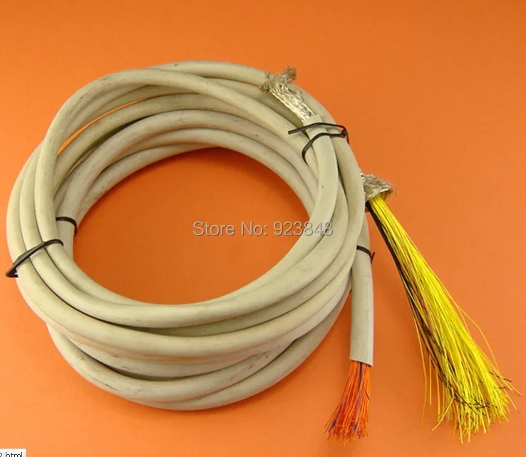 

Rainbow Goddess silver plated wire diy headphone wire fever Upgrade repair wire silver plated shielded wire