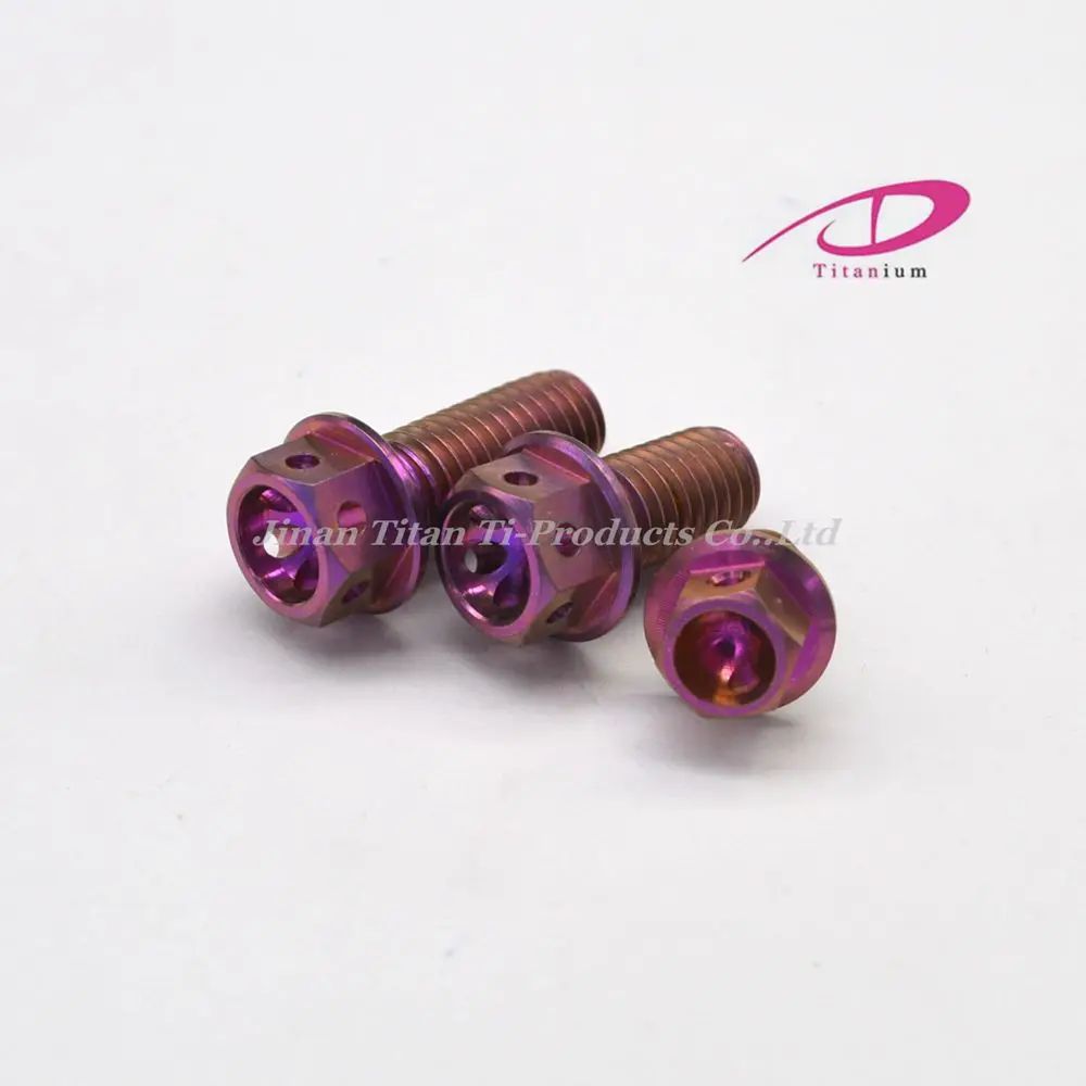 Розовый цвет оптовая продажа для мотоцикла|motorcycle bolts|titanium motorcycle boltsmotorcycle titanium bolts |