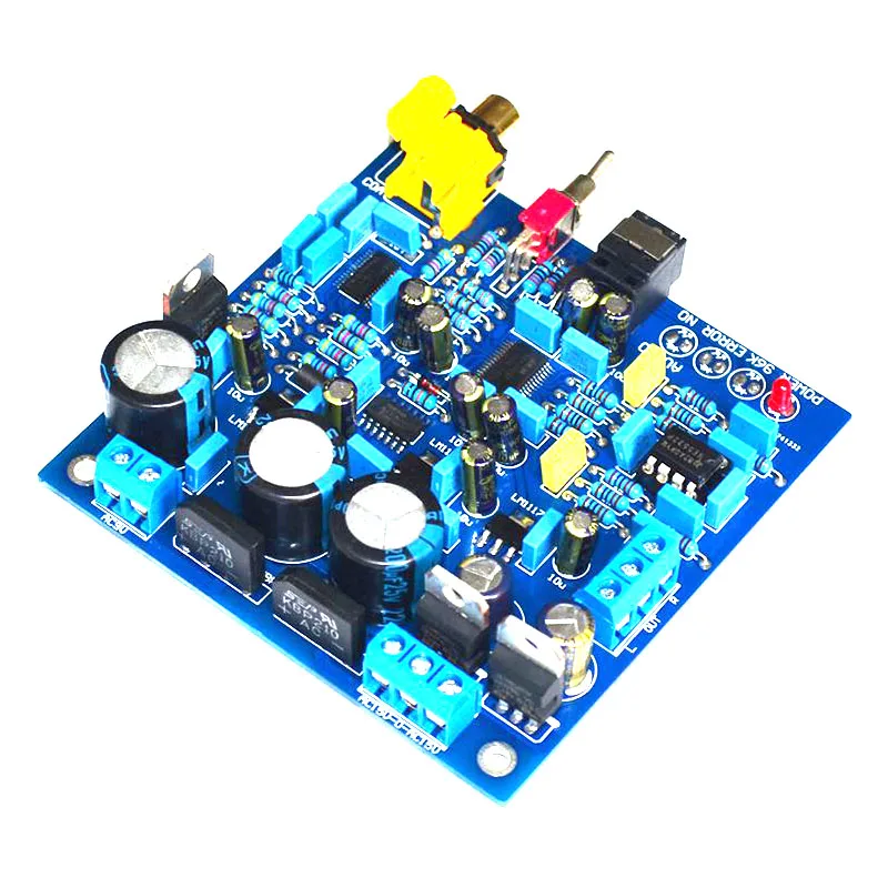 AK4396+ CS8416 24 бит/192 кГц волоконный коаксиальный вход декодирование DAC enthusiast класс Усилитель мощности доска