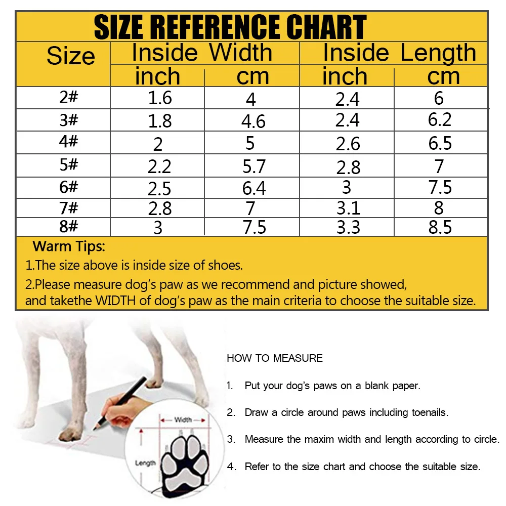 New Reflective Waterproof Dog Pet Shoes Rubber Boot Outdoor Sport Rain Snow Boots For Pug Small Medium Large Dogs | Дом и сад