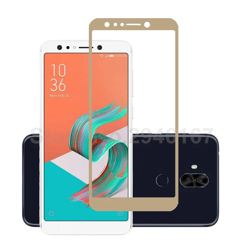 Для Asus ZenFone 5 Lite 2018 ZC600KL X017DA 6 0 дюймов полное покрытие закаленное стекло 5Q Защитная