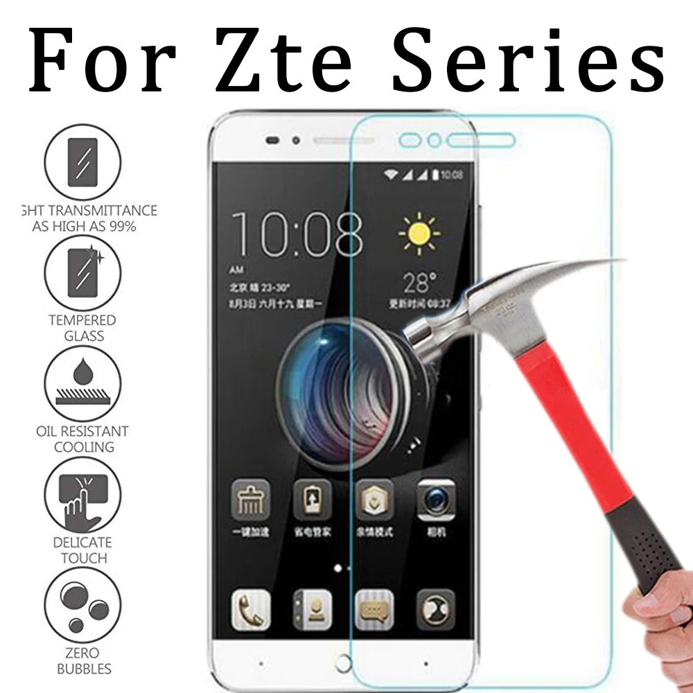 Защитное стекло для zte blade a6 glas закаленное a610 a601 a510 v7 lite axon 7 mini 6a 7v tremp защита экрана