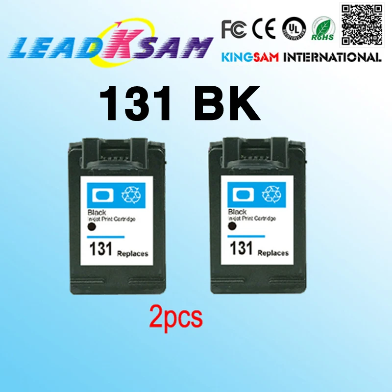 2x 131 ink cartridge compatible for Photosmart 2570 2573 2600 2610 2700 2710 2713 7800 8150 8450 DeskJet 6840 5740 | Компьютеры и офис
