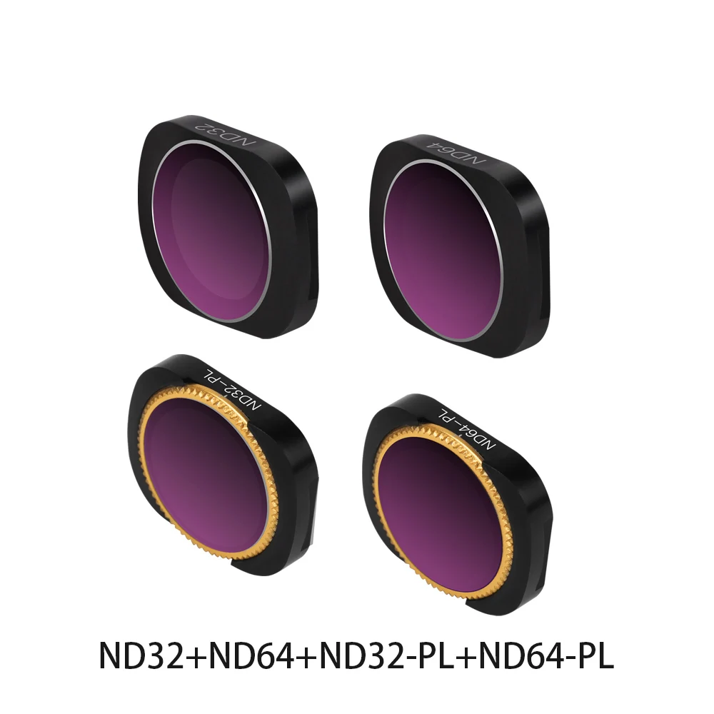 Белый Sunnylife MCUV CPL NDPL ND64-PL ND32-PL ND4 ND8 фильтр для объектива камеры комплект для DJI OSMO Карманный карданный аксессуары - Цвет: Белый