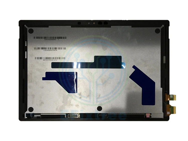 1796 ЖК сенсорный экран дигитайзер панель в сборе для microsoft Surface Pro 5 ЖК-дисплей LP123WQ1(SP)(A2) с наклейкой