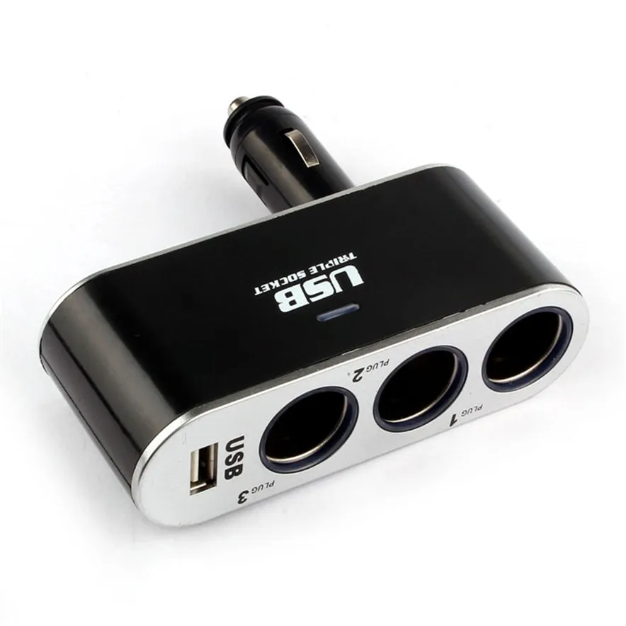 Франшиза Высокое качество 12В/24В от 1 до 3 USB блок питания в автомобиле зарядное