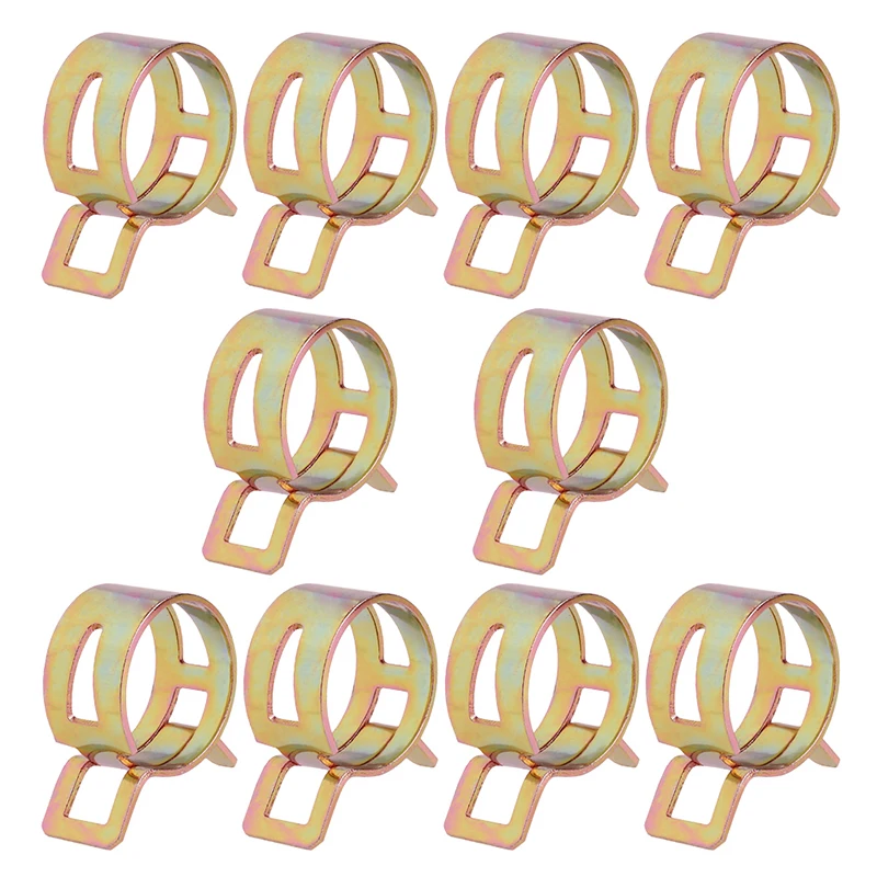 10Pcs 5-22mm Spring Clip Fuel Line Hose Water Pipe Air Tube Clamps Fastener | Обустройство дома