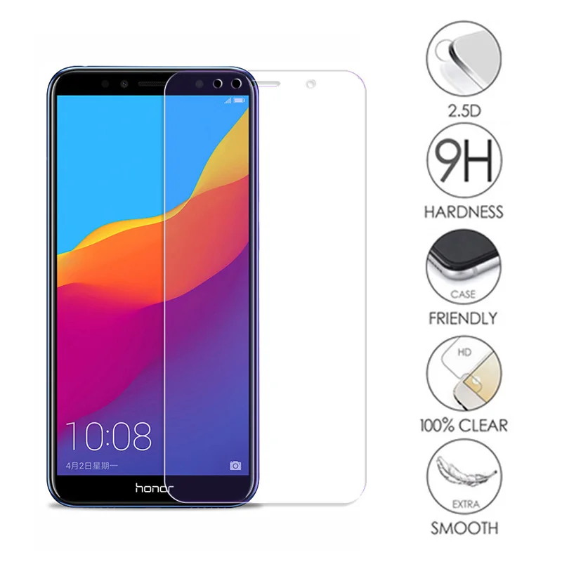 Защитное стекло для экрана Huawei Honor 7A закаленное 7 A русская версия защитная пленка