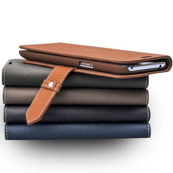 Новинка 2016 Стильный чехол QIALINO для сотового телефона Samsung Galaxy Note 3 III N9000 N9005 Лучший