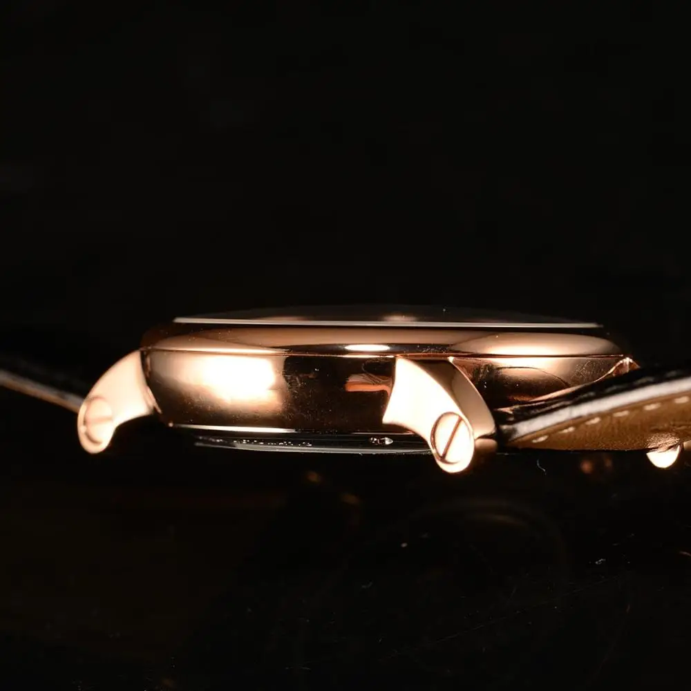 Мужские водонепроницаемые часы на кожаном ремешке с круглым ремешком|Мужские