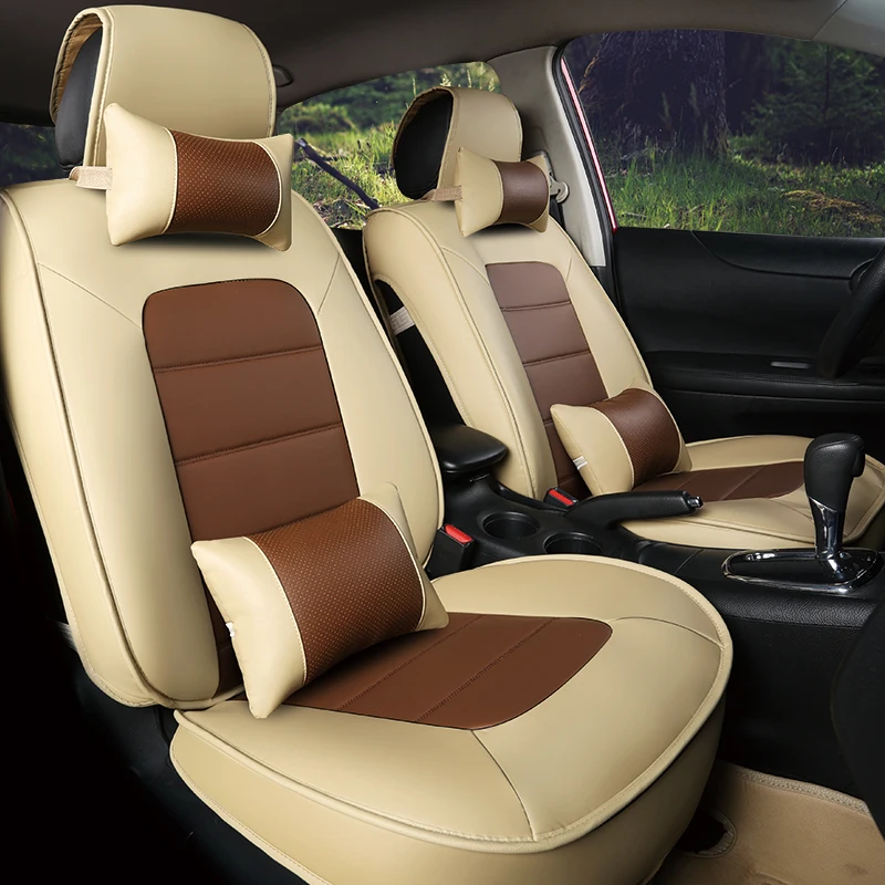 Передний+ задний Чехол для сидения автомобиля для Volkswagen Polo, Golf 4 5 6 7 passat b5 b6 b7 b8 TIGUAN Bora MAGOTAN TIGUAN L конфеты SANTANA Lavida