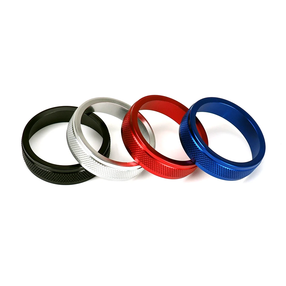 4pcs Car Air Conditioner Knob Switch Button Ring Metal Alloy Cover Sticker for Volvo S60 S60L S80 V40 V60 XC60 Styling | Автомобили и