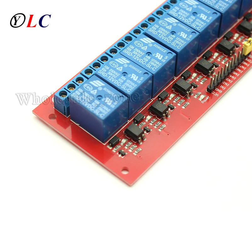 С оптроном 12 В 8 каналов релейный модуль плата для arduino Новинка | Обустройство дома