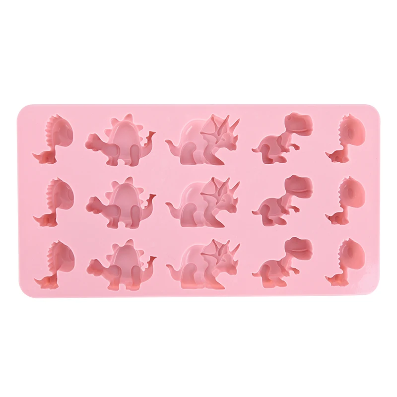 Динозавр 3D конфеты силиконовые формы для торта ремесло шоколад пресс-формы