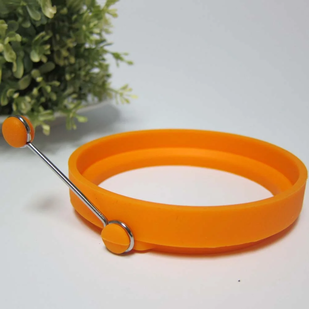 Круглый Форма силиконовая форма для омлета яйца жареные плесень|Кольца яиц и