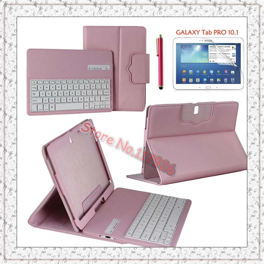 Съемный кожаный чехол для Samsung Galaxy Tab Pro 10 1 T520 T521 Note P600 P601 + ручка пленка|for samsung galaxy
