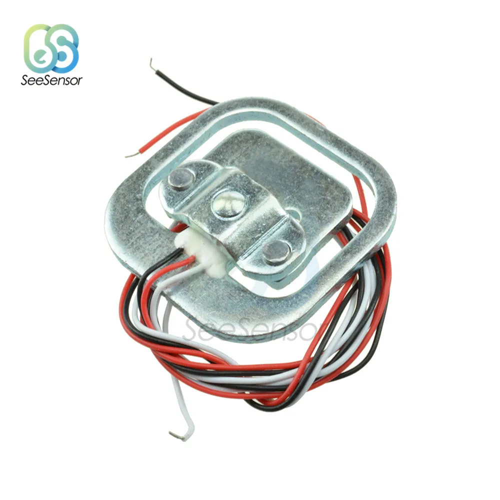 

50kg Body Load Cell Weighing Sensor Resistance Strain Half-bridge Total Weight Scales Sensors Pressure Measurement Tools