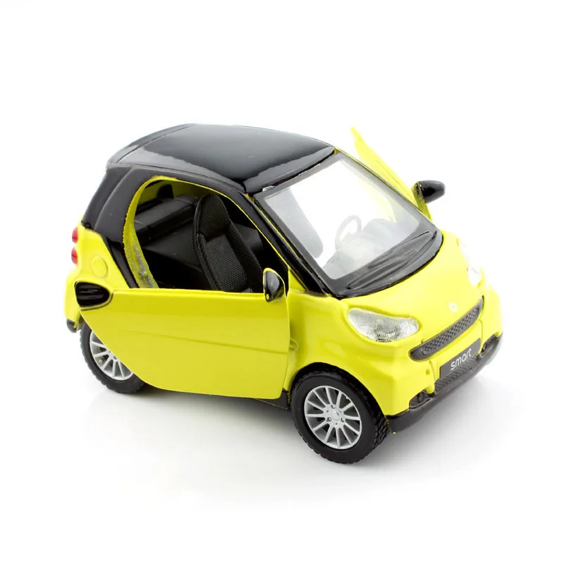 Масштаб 1:32 smart fortwo детский литый под давлением Автомобиль Мотоцикл