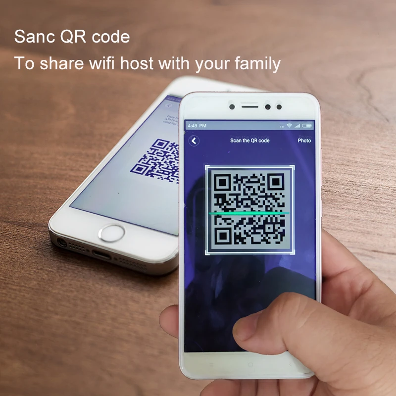 Смартфон wofea IOS и Android App smart hostv10wifi домашняя система охранной