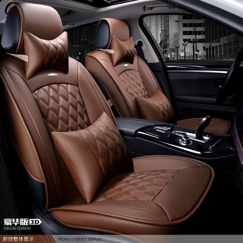 Чехол из мягкой кожи для автомобильного сиденья чехол TOYOTA Corolla RAV4 Highlander Prius Camry