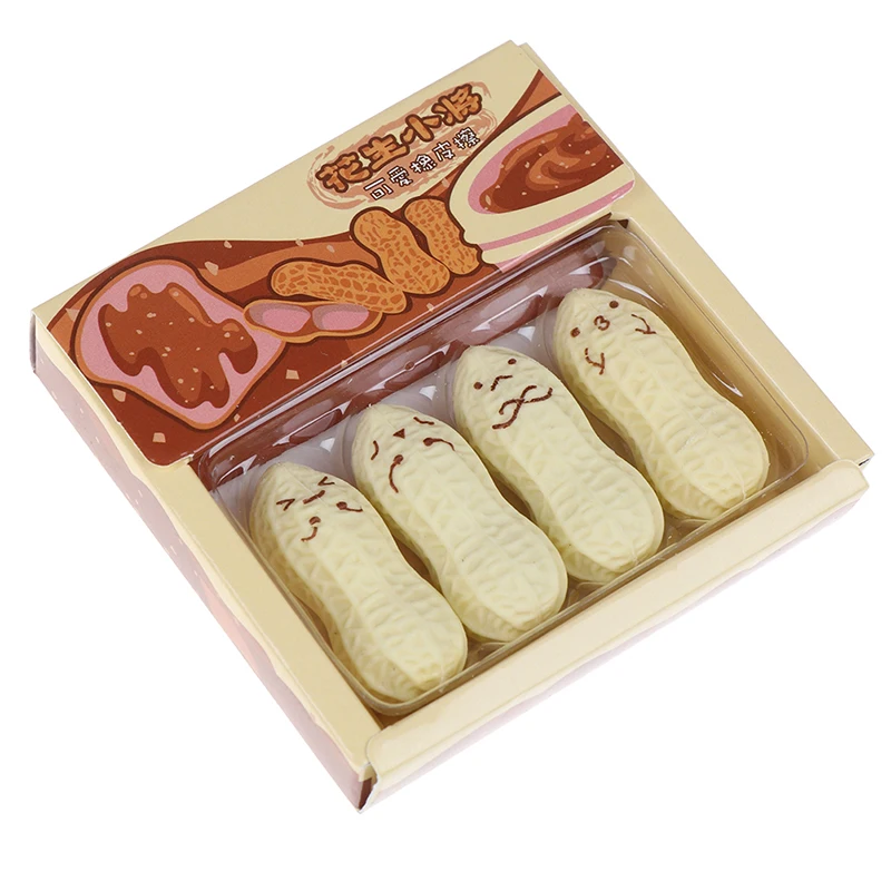 4 шт./компл. новые милые Мультяшные Ластики для детей школьные принадлежности