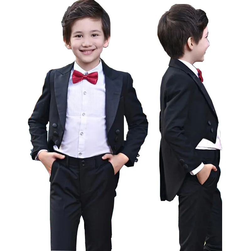 Костюм для мальчиков на свадьбу детские костюмы выпускной 95-165 см одежда свадьбы