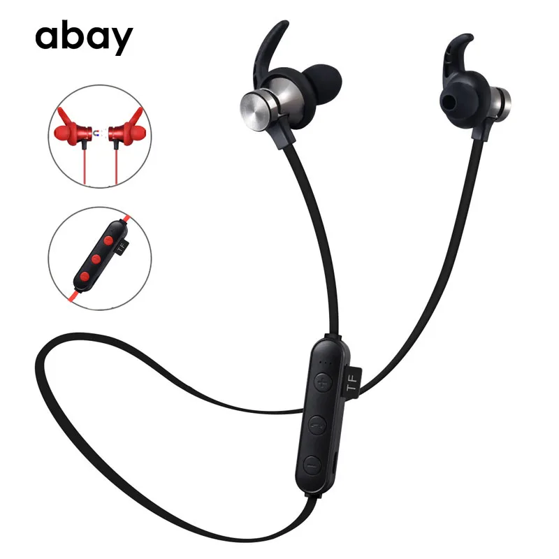 Bluetooth беспроводные TF sd карты наушники с микрофоном HIFI бас гарнитура стерео