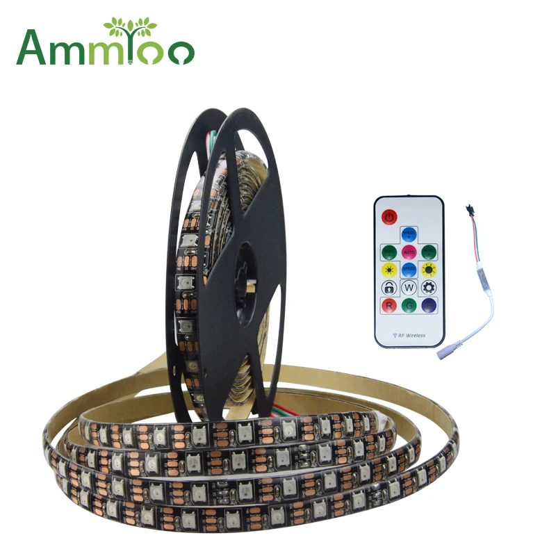 Светодиодная лента AmmToo 5 в постоянного тока 2812 1 м RGB гибкая для подсветильник Ки