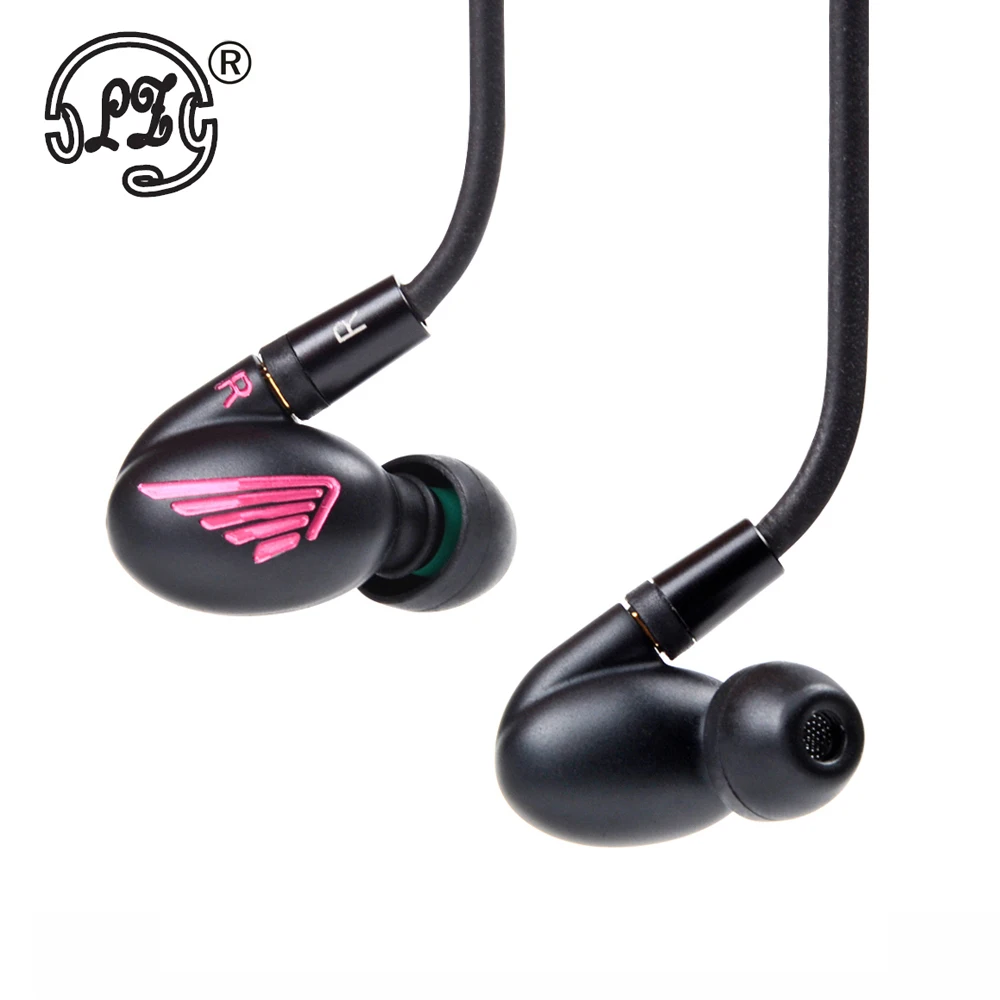 LZ A5 в ухо наушник 1DD + 4BA гибридный 5 блок HIFI наушники вкладыши гарнитура спортивные