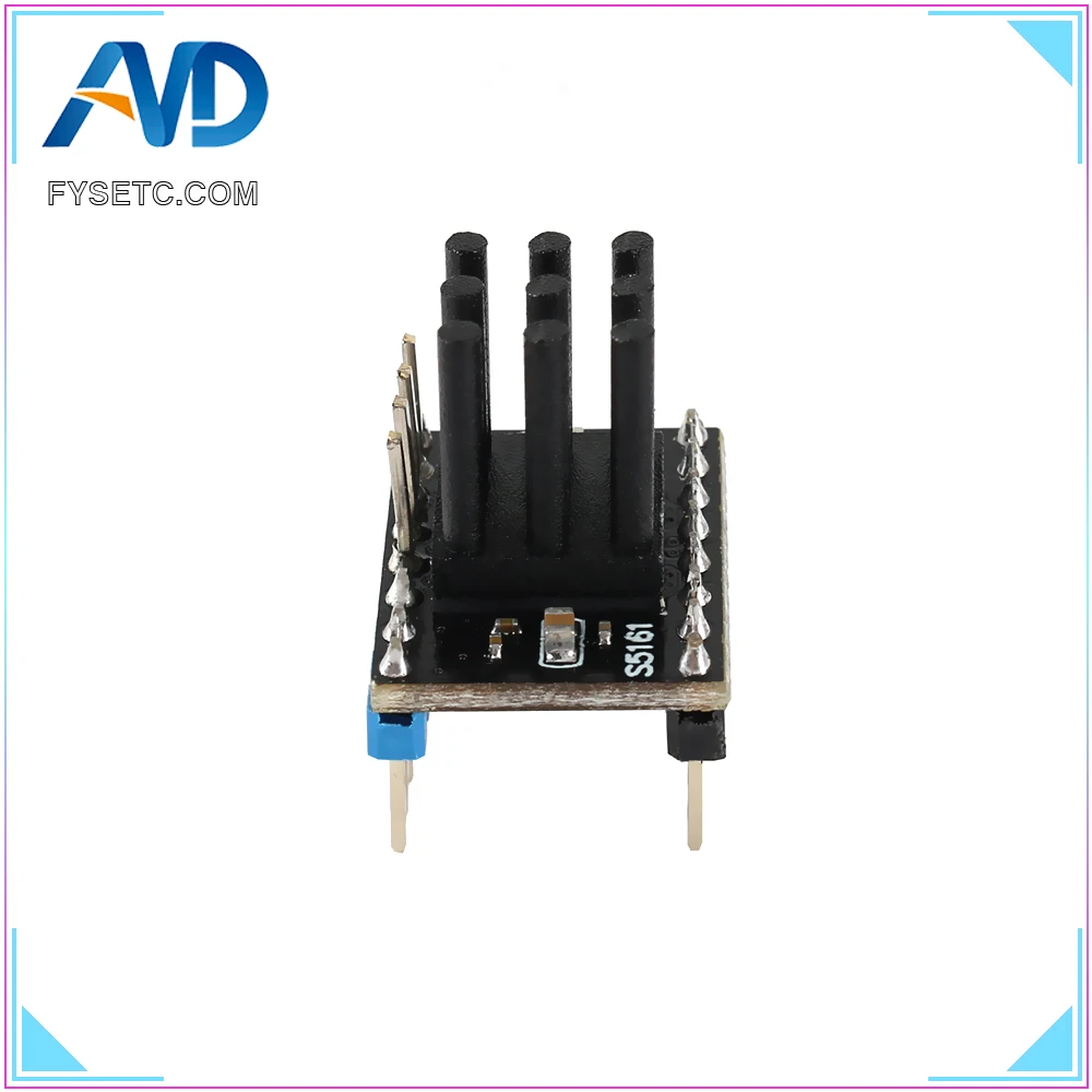TMC5161 V1.0 SPI Драйвер шагового двигателя высокой мощности 3.5A бесшумный драйвер StepStick для Nema 17 23 Замена двигателя TMC5160 VS TMC2130