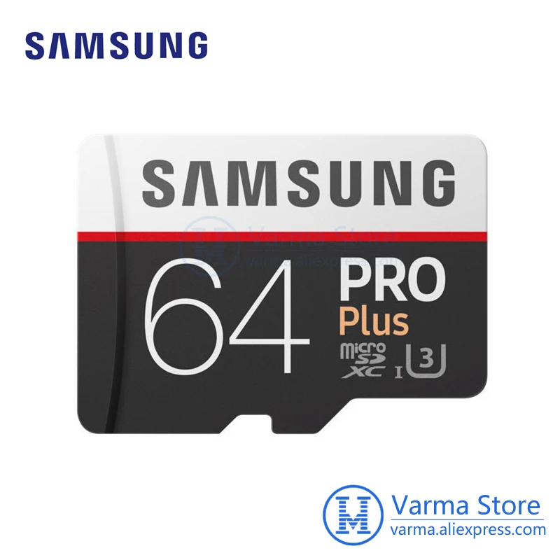 Samsung TF карты MB MD PRO Plus microSD флэш памяти UHS I 64 ГБ U3 Class10 microSDXC высокоскоростной