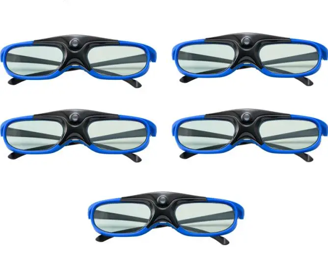 5PCS Активный затвор 96-144 Гц, перезаряжаемые 3D очки для BenQ acer X118H P1502 X1123H H6517ABD H6510BD проектор - Цвет: 5PCS