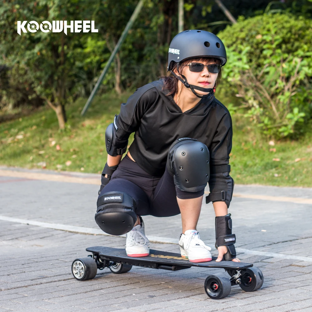 KOOWHEEL Электрический скейтборд ХОВЕРБОРДА 4 колеса скутер трамвай Доски для