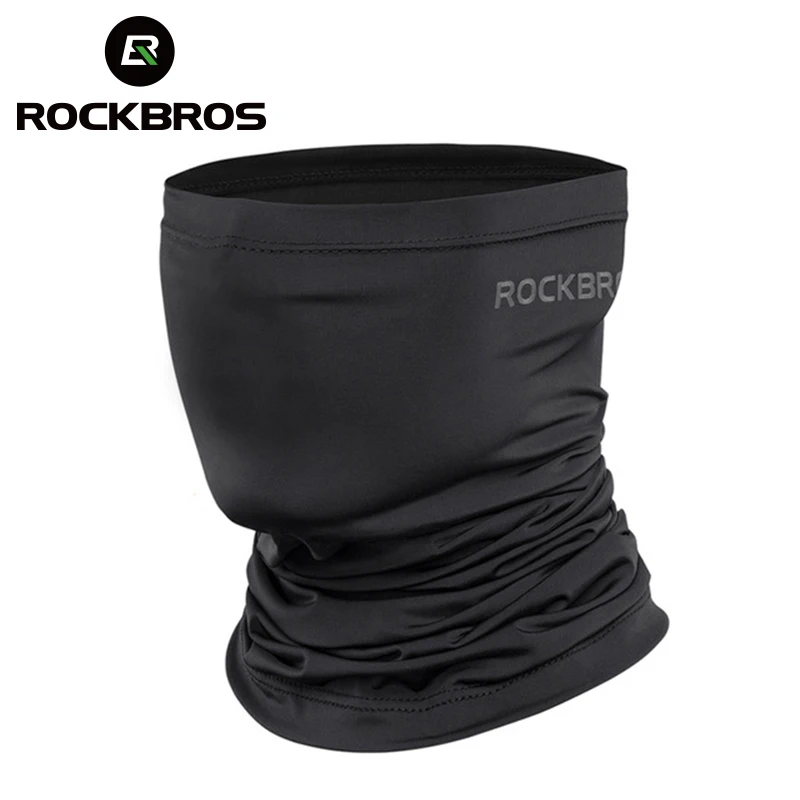 ROCKBROS, бандана для скалолазания, мужская маска на половину лица, впитывает пот, дышащий Шарф для шеи, для велоспорта, для улицы, Braga Cuello