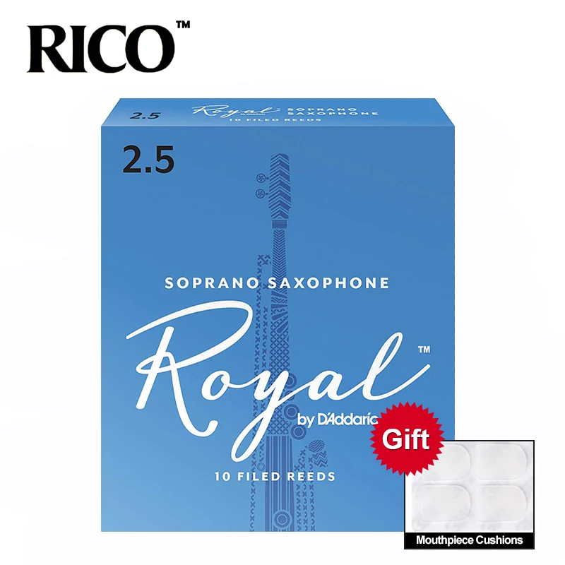 RICO Royal Sax трости сопрано сила 2 0 # 5 3 10 шт Сопрано саксофон трости|rico royal|rico reedsreed