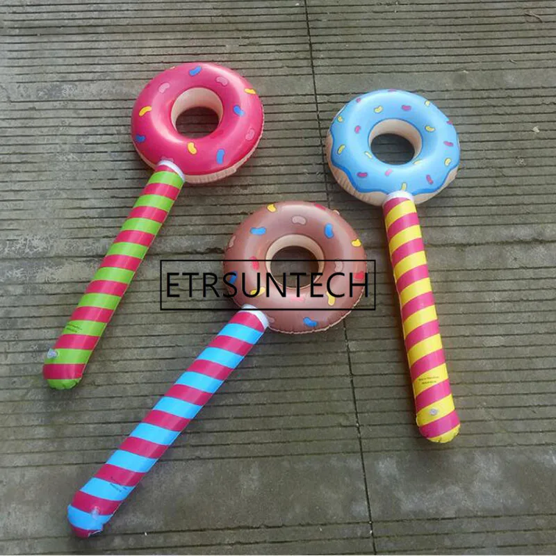 50 шт. ПВХ надувные палочки для пончиков|Украшения своими руками вечеринки| |