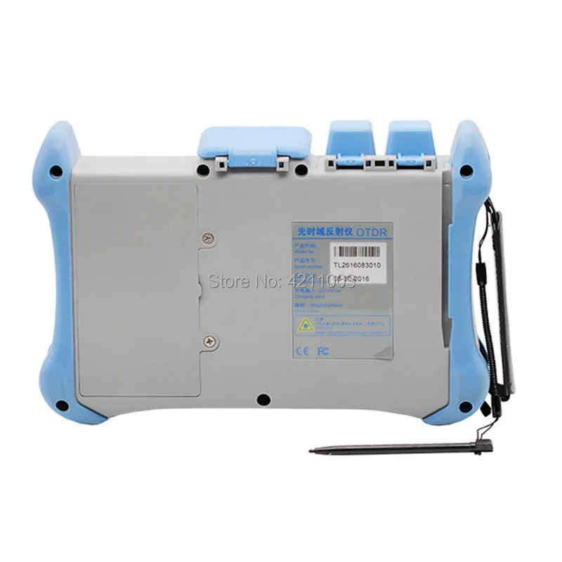 Handheld OTDR TMO300 Cable Fault Breakpoint Length Loss Detection Fiber Tester 1310/1550nm 30/32dB Touch Screen Integrated VFL